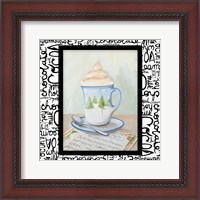 Framed 'Tis the Season for Cocoa I' border=