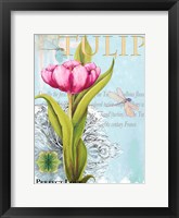 Elegant Tulip I Framed Print