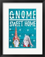 Framed Gnome Sweet Home