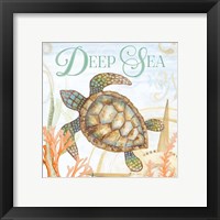 Framed 'Deep Sea' border=