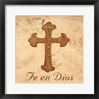 Fe en Dios I Framed Print