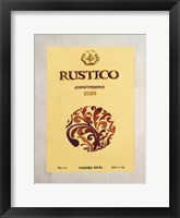 Wine Label II Framed Print