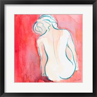 Female Watercolor Figure I Framed Print