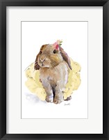 Framed Ballet Bunny II