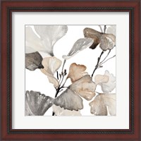 Framed 'Neutral Ginko Stems II' border=