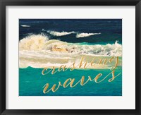 High Waves II Framed Print