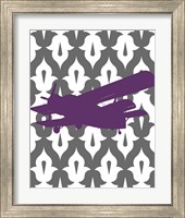 Framed 'Flight Patterns II' border=