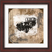 Framed 'Vintage Ride I' border=