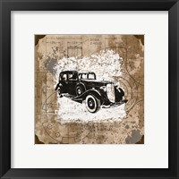 Framed 'Vintage Ride II' border=