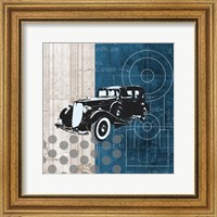 Framed 'Classy Ride I' border=