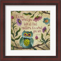 Framed 'I Owl You I' border=