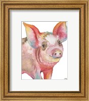 Framed 'Pig I' border=