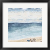 Evening Coast View II Framed Print