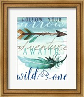 Framed 'Wild One' border=