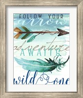 Framed 'Wild One' border=