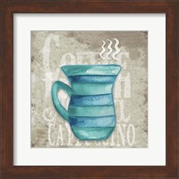 Framed 'Daily Coffee II' border=