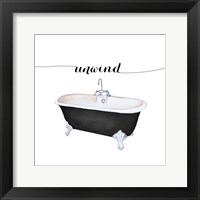 Unwind Framed Print