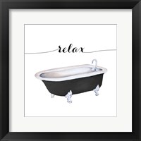 Relax Framed Print