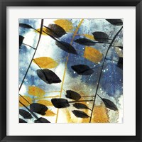 Framed 'Autumn Leaves I' border=