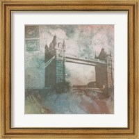 Framed 'Vintage Europe II' border=