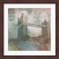 Framed 'Vintage Europe II' border=