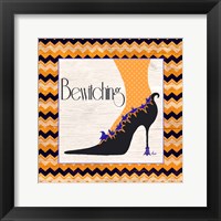 Framed 'Bewitching Shoes I' border=