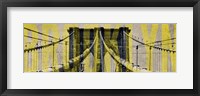 Framed Brooklyn Bridge Type