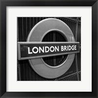 Framed London Scene II