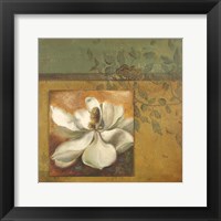 White Nature I Framed Print