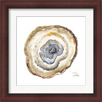 Framed 'Agate Watercolor I' border=