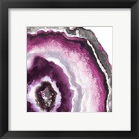 Framed 'Pink Agate II' border=