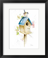 Framed Bird House I