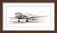 Framed DC3 Airplane