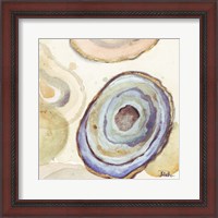 Framed 'Agates Flying Square II' border=