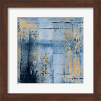 Framed 'Golden Blues II' border=