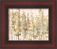 Framed 'Bosque Verde Brisa I' border=