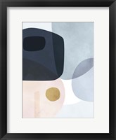 Gold Monde I Framed Print