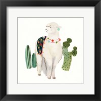 Sweet Alpaca II Framed Print