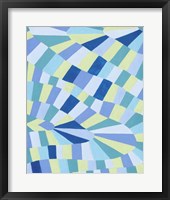 Grid Flow II Framed Print