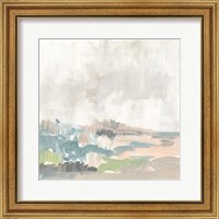 Framed 'Sweet Lagoon I' border=