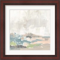 Framed 'Sweet Lagoon I' border=