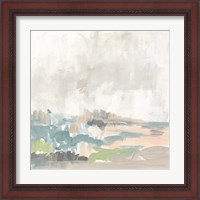 Framed 'Sweet Lagoon I' border=