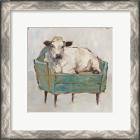 Framed 'Moo-ving In I' border=