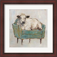 Framed 'Moo-ving In I' border=