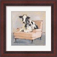 Framed 'Moo-ving In II' border=