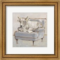 Framed 'Moo-ving In III' border=