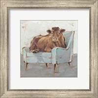 Framed 'Moo-ving In IV' border=