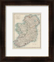 Framed 'Map of Ireland' border=