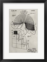 Framed Patent--Slinky