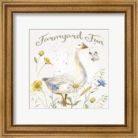 Framed 'Nostalgic Farm VI' border=